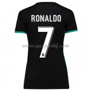 Real Madrid maillot de foot femme 2017-18 Cristiano Ronaldo 7 maillot extérieur..